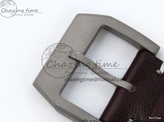 MIROTIME 1224 Pilot Mark XVIII Titanium BLSF 1:1 Best Edition Black Dial on Brown Leather Strap MIYOTA Popular 7020